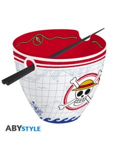 ONE PIECE - RAMEN BOWL WITH CHOPSTICKS - MONKEY D. LUFFY