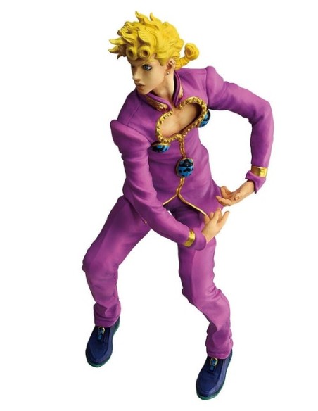 JOJO`S BIZARRE ADVENTURE - ICHIBANSHO FIGURE FROM JOJO’S BIZARRE ADVENTURE THE GATHERING OF STARS - GIORNO GIOVANNA - STATUA 21C