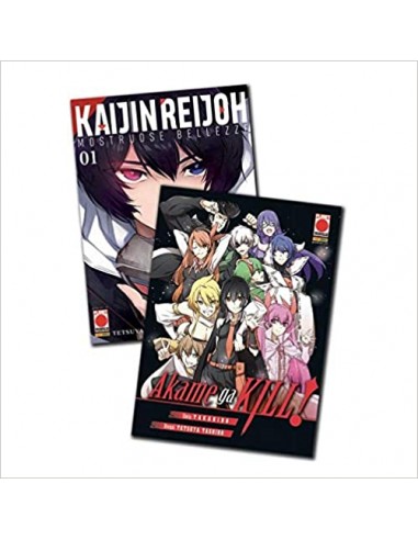 KAIJIN REIJOH - MOSTRUOSE BELLEZZE 1 - PACK (include anche AKAME GA KILL! 1 VARIANT)