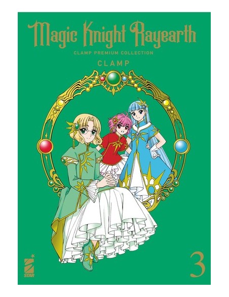 MAGIC KNIGHT RAYEARTH 3 (di 3) CLAMP PREMIUM COLLECTION - OSHARE