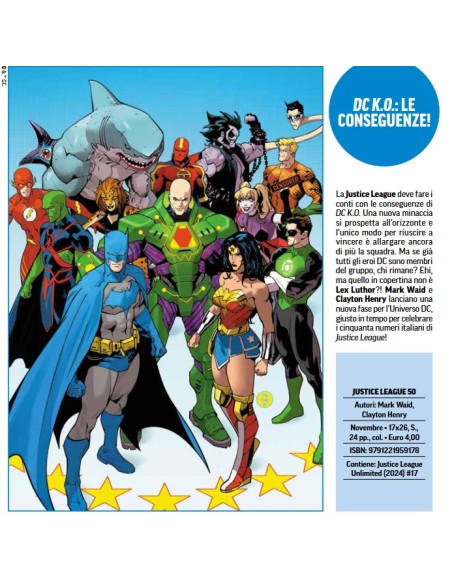 JUSTICE LEAGUE UNLIMITED 19 - JUSTICE LEAGUE 50