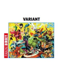 DC FACSIMILE EDITION AVENGERS/JLA 2 VARIANT WRAPAROUND DI...