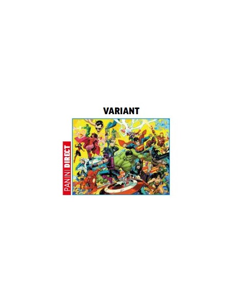 DC FACSIMILE EDITION AVENGERS/JLA 2 VARIANT WRAPAROUND DI DAN MORA