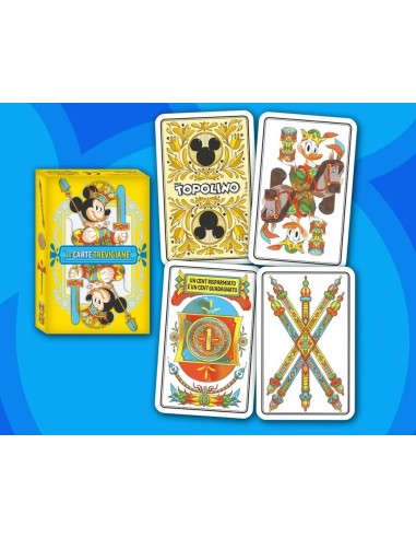 TOPOLINO 3698 CON CARTE TREVIGIANE DI IVAN...