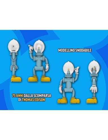 TOPOLINO 3699 CON EDI AMICO GENIALE LAMPADINA LED