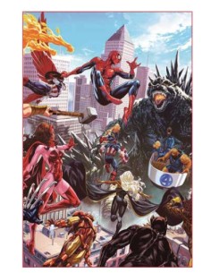 GODZILLA DISTRUGGE L`UNIVERSO MARVEL