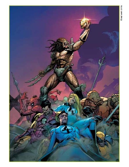 PREDATOR UCCIDE L`UNIVERSO MARVEL MASSACRO TOTALE