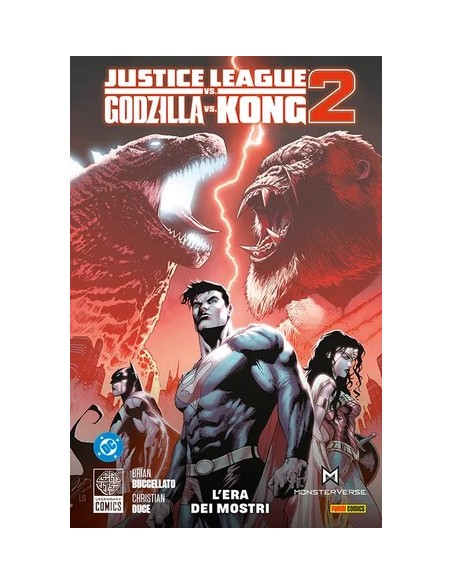 JUSTICE LEAGUE VS. GODZILLA VS. KONG 2 L`ERA DEI MOSTRI - DC COLLECTION