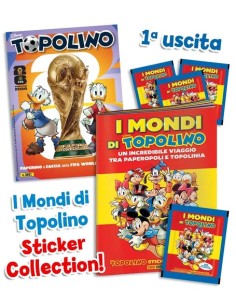 TOPOLINO 3681 (contiene: SET Di 4 BUSTINE DA 4 FIGU CAD....