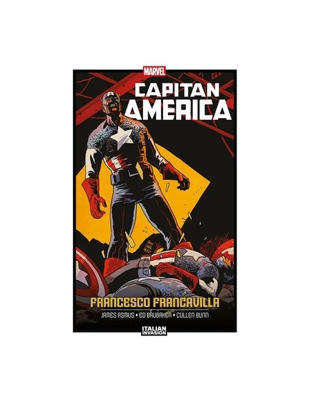 MARVEL ITALIAN INVASION CAPITAN AMERICA DI FRANCESCO FRANCAVILLA