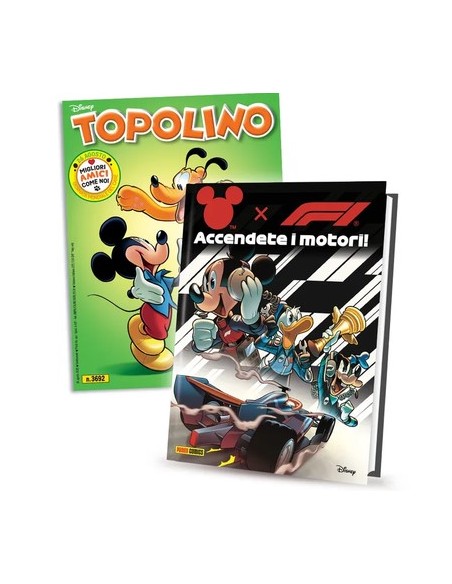 TOPOLINO 3692 CON ACCENDETE I MOTORI!