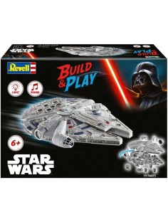 MILLENNIUM FALCON (LUCE/SUONO): BUILD & PLAY - MODEL KIT...