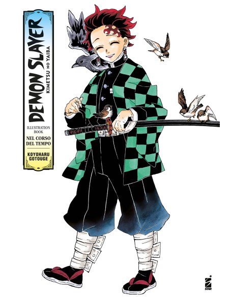 DEMON SLAYER - KIMETSU NO YAIBA ILLUSTRATION BOOK: NEL CORSO DEL TEMPO - ART LABEL 1