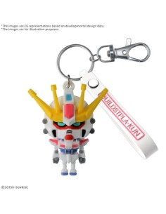 GUNDAM - BUILD STPLA-KUN 3D RUBBER MASCOT KEYCHAIN