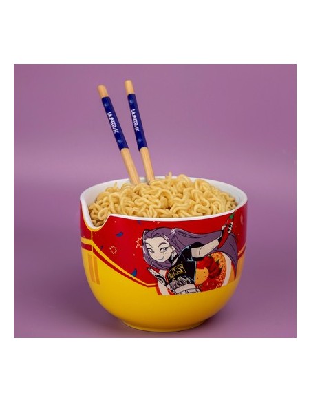 KPOP DEMON HUNTERS - CIOTOLA DI RAMEN CON BACCHETTE - MIRA REGINA DELLE SPEZIE