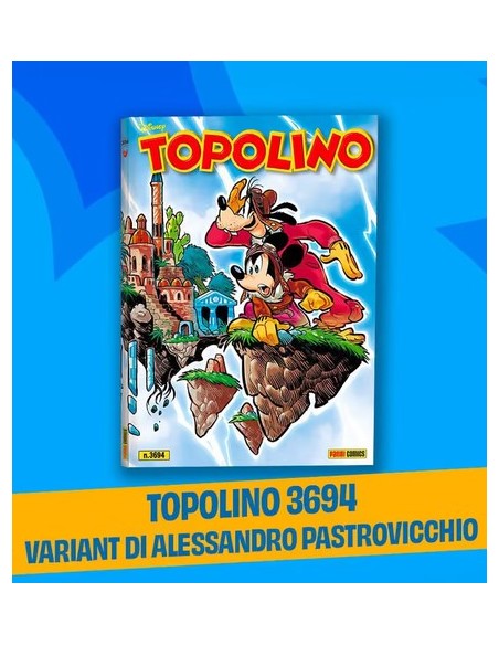 TOPOLINO 3694 VARIANT PALERMO COMICS