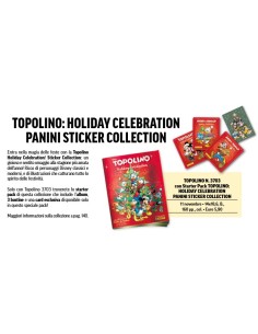 TOPOLINO HOLIDAY CELEBRATION STICKER COLLECTION - STARTER...