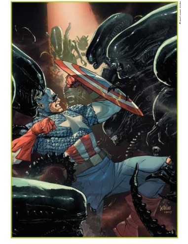 ALIEN VS. CAPITAN AMERICA: L`ARMA PERFETTA