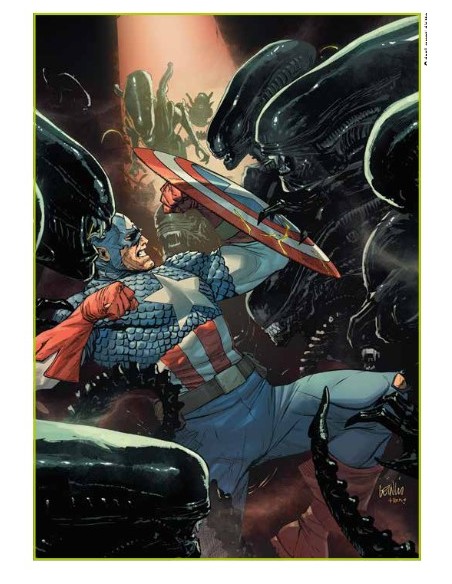 ALIEN VS. CAPITAN AMERICA: L`ARMA PERFETTA