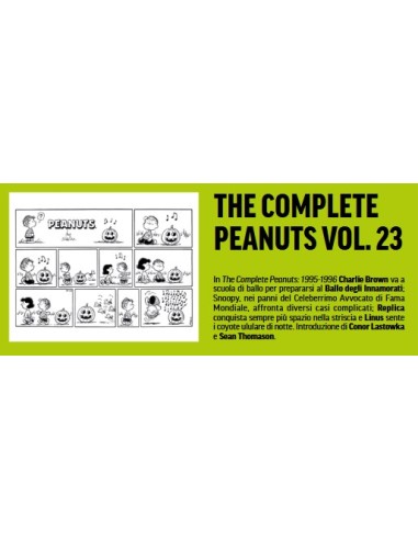 THE COMPLETE PEANUTS VOL. 23 (1995-1996)