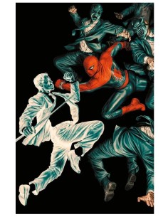 SPIDER-MAN 899 AMAZING VISIONS VARIANT DI LEE BERMEJO...