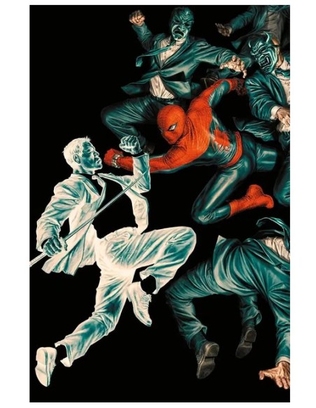 SPIDER-MAN 899 AMAZING VISIONS VARIANT DI LEE BERMEJO (N°18) - AMAZING SPIDER-MAN 20