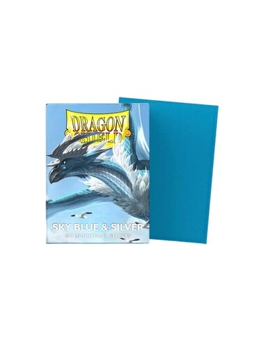 100 BUSTINE STANDARD - MATTE DUAL SLEEVES - SKY...