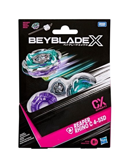 BEYBLADE-X - STARTER PACK - REAPER RHINO C4 - 55D