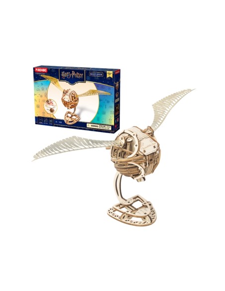 HARRY POTTER - MAGIC COLLECTIBLES - GOLDEN SNITCH - WOODEN SCENE