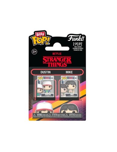 STRANGER THINGS - 2-PACK DUSTIN & MIKE - FUNKO...