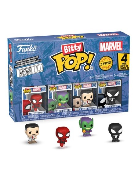 MARVEL: SPIDER-MAN - SPIDER-MAN - FUNKO BITTY POP (4PK)
