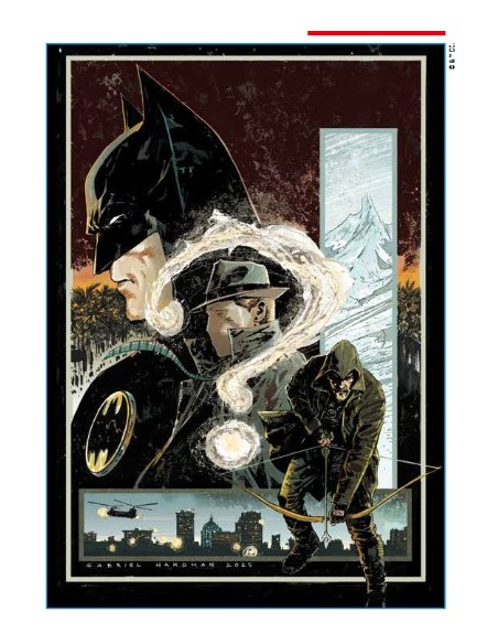 BATMAN/FRECCIA VERDE/QUESTION: ARCADIA - DC BLACK LABEL COMPLETE COLLECTION