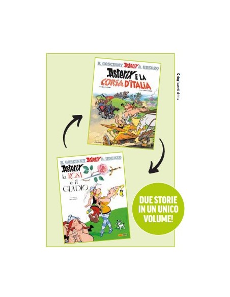 ASTERIX POCKET 7 ASTERIX LA ROSA E IL GLADIO/ASTERIX E LA CORSA D’ITALIA