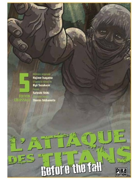 L`ATTACCO DEI GIGANTI - BEFORE THE FALL COLOSSAL EDITION 5 (di 6)
