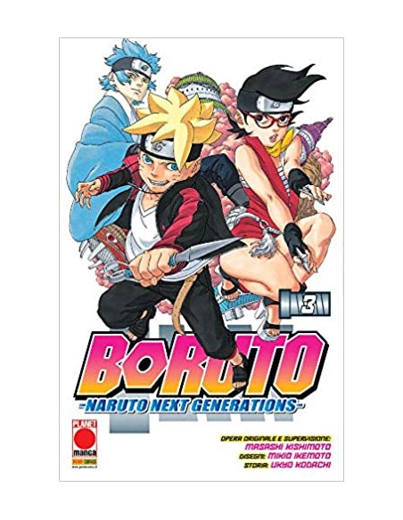 BORUTO NARUTO NEXT GENERATION RISTAMPA 3