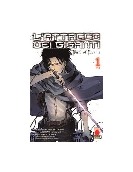 L`ATTACCO DEI GIGANTI BIRTH OF RIVAILLE 1 - TERZA RISTAMPA