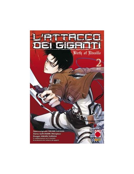 L`ATTACCO DEI GIGANTI BIRTH OF RIVAILLE 2 - TERZA RISTAMPA