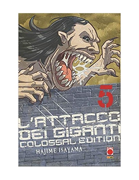 L`ATTACCO DEI GIGANTI COLOSSAL EDITION 5 (di 12)