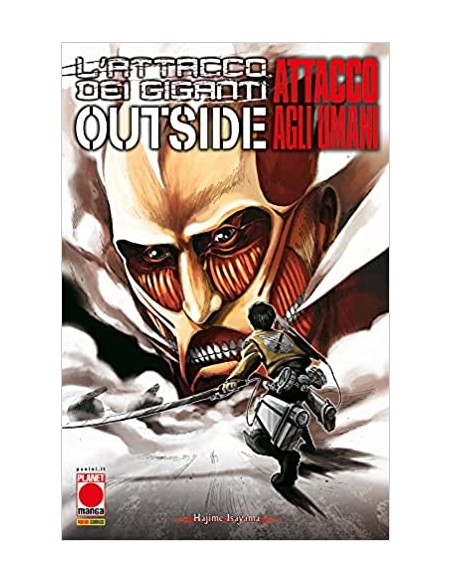 L`ATTACCO DEI GIGANTI OUTSIDE ATTACCO AGLI UMANI RISTAMPA