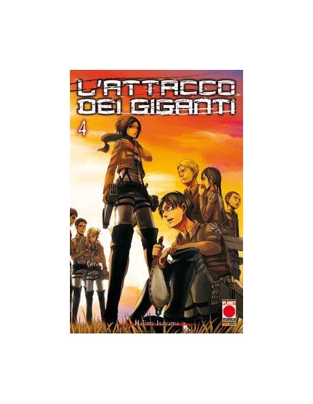 L`ATTACCO DEI GIGANTI QUARTA RISTAMPA 4