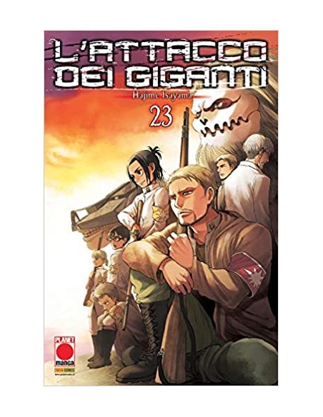 L`ATTACCO DEI GIGANTI RISTAMPA 23