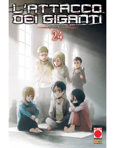 L`ATTACCO DEI GIGANTI RISTAMPA 24