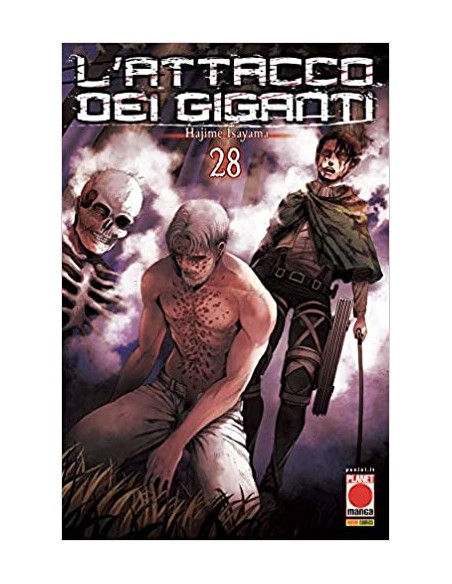 L`ATTACCO DEI GIGANTI RISTAMPA 28