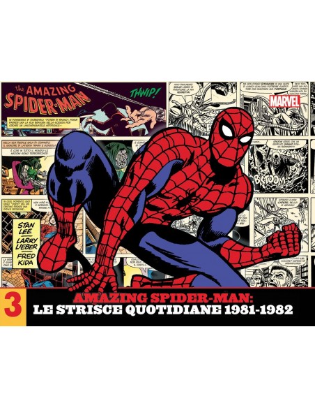 AMAZING SPIDER-MAN LE STRISCE QUOTIDIANE 3  1981-1982