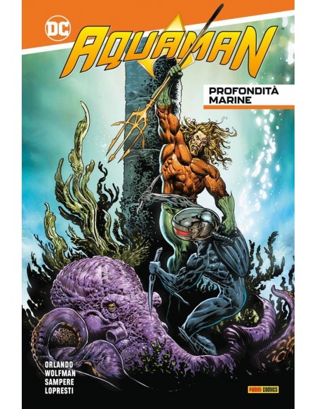 AQUAMAN PROFONDITA` MARINE - DC COLLECTION