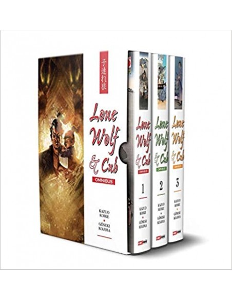 LONE WOLF & CUB OMNIBUS COFANETTO 1 - (contiene LONE WOLF & CUB OMNIBUS 1,2,3)