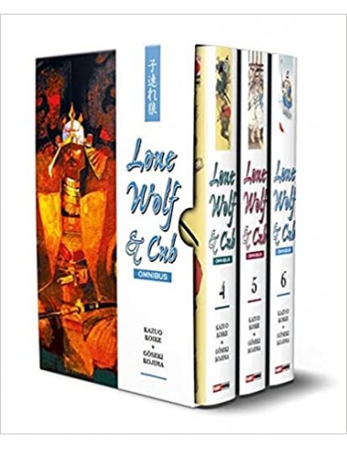 LONE WOLF & CUB OMNIBUS COFANETTO 2 - (contiene LONE WOLF & CUB OMNIBUS 4,5,6)