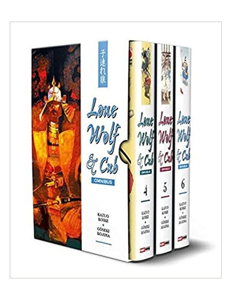 LONE WOLF & CUB OMNIBUS COFANETTO 2 - (contiene LONE WOLF & CUB OMNIBUS 4,5,6)