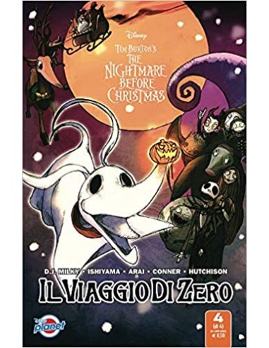 THE NIGHTMARE BEFORE CHRISTMAS IL VIAGGIO DI ZERO 4 - (di 4) - DISNEY PLANET 22