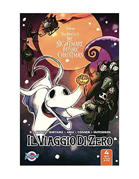 THE NIGHTMARE BEFORE CHRISTMAS IL VIAGGIO DI ZERO 4 - (di 4) - DISNEY PLANET 22